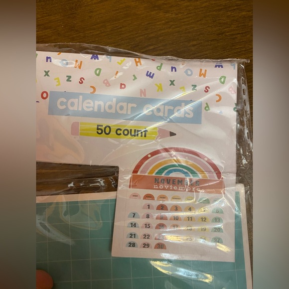 New in Package 4 piece Teacher Monthly Calendar Pack - Picture 3 of 9